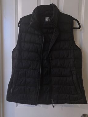 32 Degrees Black Quilted Puffer Vest
